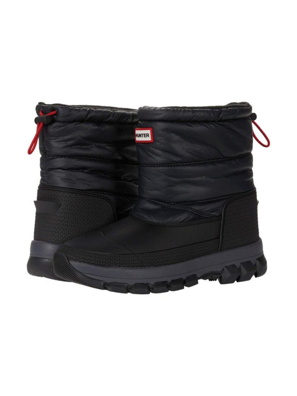 Hunter Women's Original Insulated Short Snow Boot Black Size 7